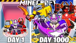 I Survived 1000 Days as the MOST POWERFUL TITANS in Minecraft! screenshot 5