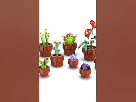 Shorts Lego Tiny Plants 10329 - YouTube