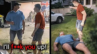 Karen Gets KNOCKED OUT COLD in BRUTAL INSTANT KARMA!