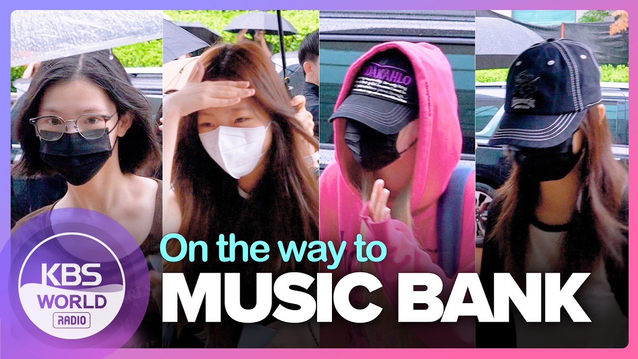 [4K] j-hope, ITZY, ATEEZ, DOYOUNG, Hearts2Hearts, KickFlip, ILLIT, izna, VVUP | 뮤직뱅크 출근길 250620