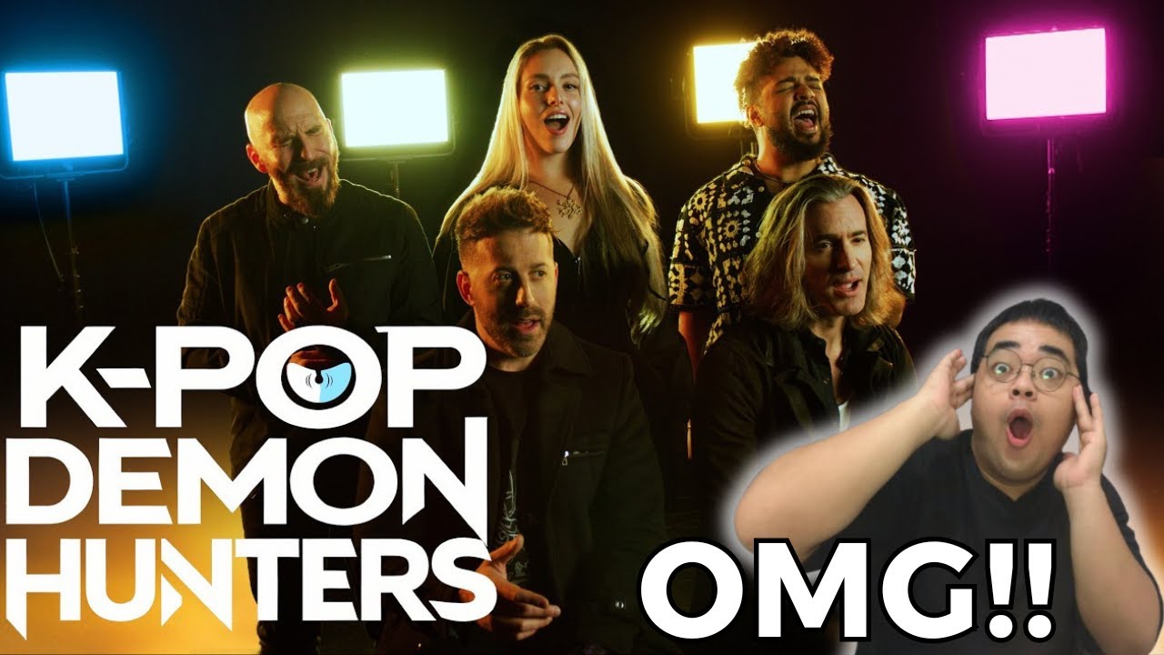 VoicePlay - K-Pop Demon Hunters MEDLEY ft. Grace Kinstler | REACTION