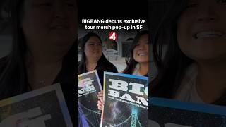 BIGBANG fans in SF get first hands on exclusive tour merch