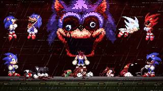 SONIC.EXE 4 ALT - THE GAME [BAD AND GOOD ENDINGS]