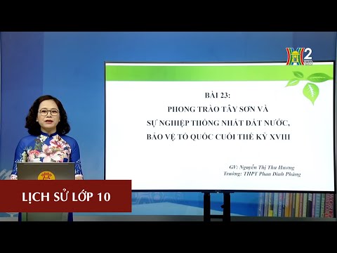 Video MÔN LỊCH SỬ - LỚP 10 | BÀI 23: PHONG TRÀO TÂY SƠN CUỐI... - youtube