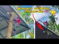 ഈ തെങ്ങിൽ കയറാൻ പെട്ട പാട് 🥵| Damaged coconut tree 🌴| Village woodpecker