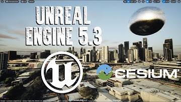 Unreal Engine 5 and Cesium Ion Melbournce City