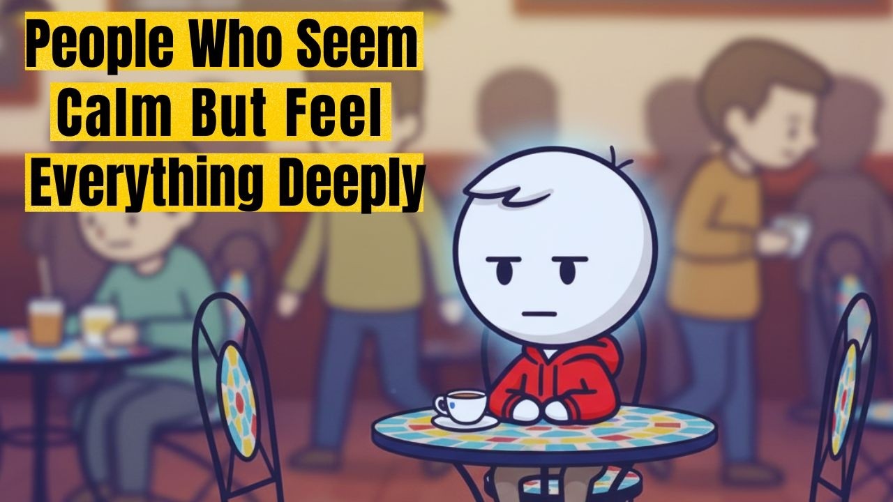Psychology of People Who Seem Calm But Feel Everything Deeply