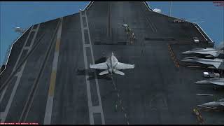 VRS F/A-18E Superbug. Launch from Nimitz. Refresher training. 14/11/2022.