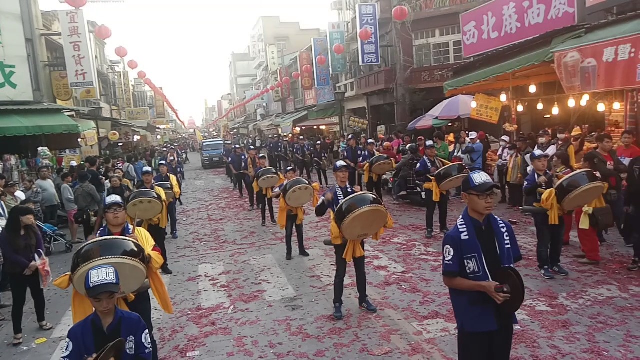 106,1,8台南 慶順境 麻豆鼓  慶贊 北港 武德宮 天官武財神繞境大典