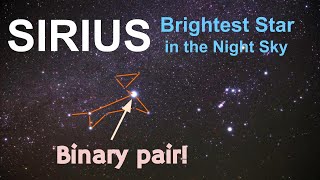 Brightest Star In The Night Sky: Sirius In Canis Major