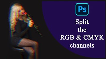 How to Create RGB & CMYK Split Channel Effects in Photoshop