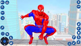 Flying Rope Hero Spider Games - Android Gameplay screenshot 5