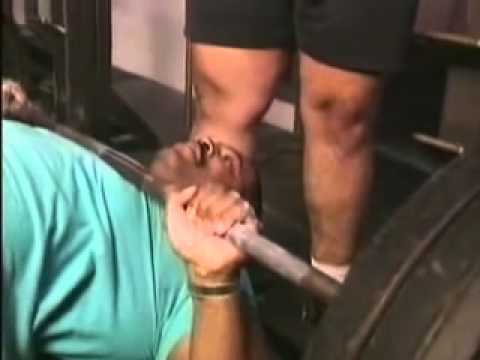 Original footage of CT Fletcher, 500 lbs bench press and more!