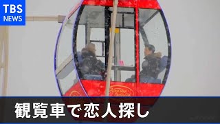 雪降るモスクワで観覧車１周の間にバレンタインの恋人探し