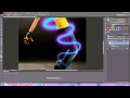 Еффект светящихся линий в Photoshop CS6 урок №12