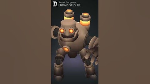 Poly HP - Robot G6 | 3D | For UE/Unity | Game Ready