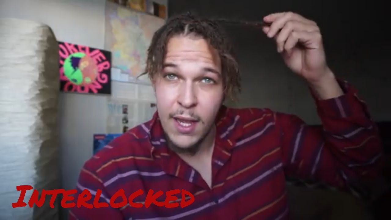 1 Year Mixed Curly Hair Dreadlocks Half White Half Black 25 Years