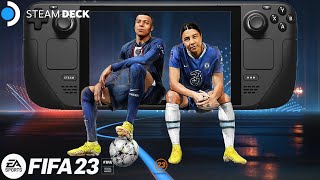 Fifa 23 now works on steam deck without the need to install