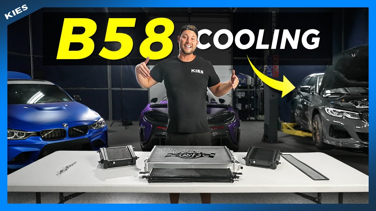 CSF'S TOTAL Cooling Kit For The BMW M340I - YouTube
