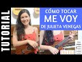 cómo tocar ME VOY de JULIETA VENEGAS en ukelele tutorial acordes