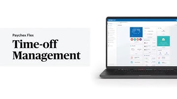 Simplify Time Off Management With Paychex Flex