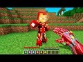 MINECRAFT - COMO TENER EL GUANTELETE DEL INFINITO DE IRON MAN QUE FUNCIONA DE VERDAD! (SIN MODS)