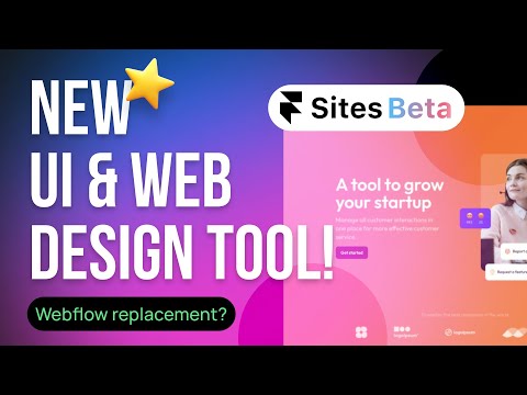 New UI & Web Design Tool Replaces Webflow!? | Framer Sites Beta | Design News