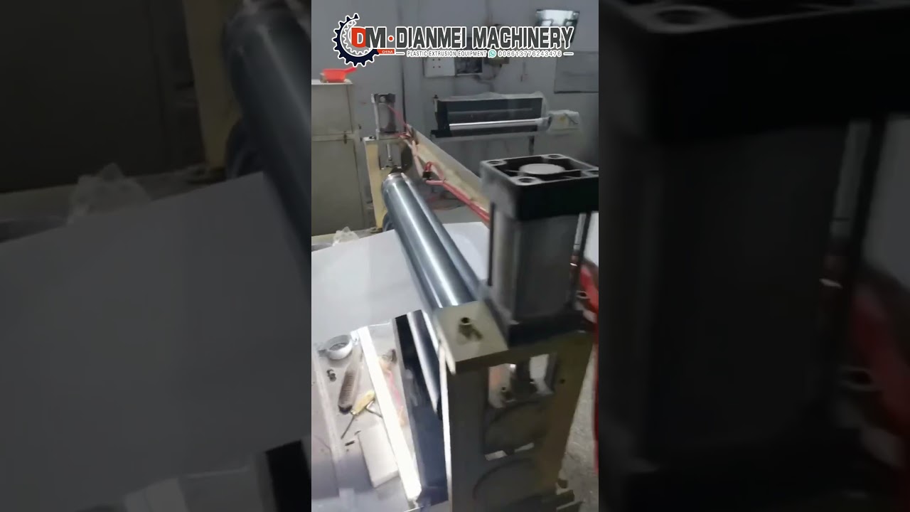 Pvc calendering film production line 