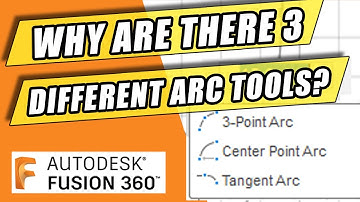 Learning Fusion 360 One Tool At A Time - Arc Tool