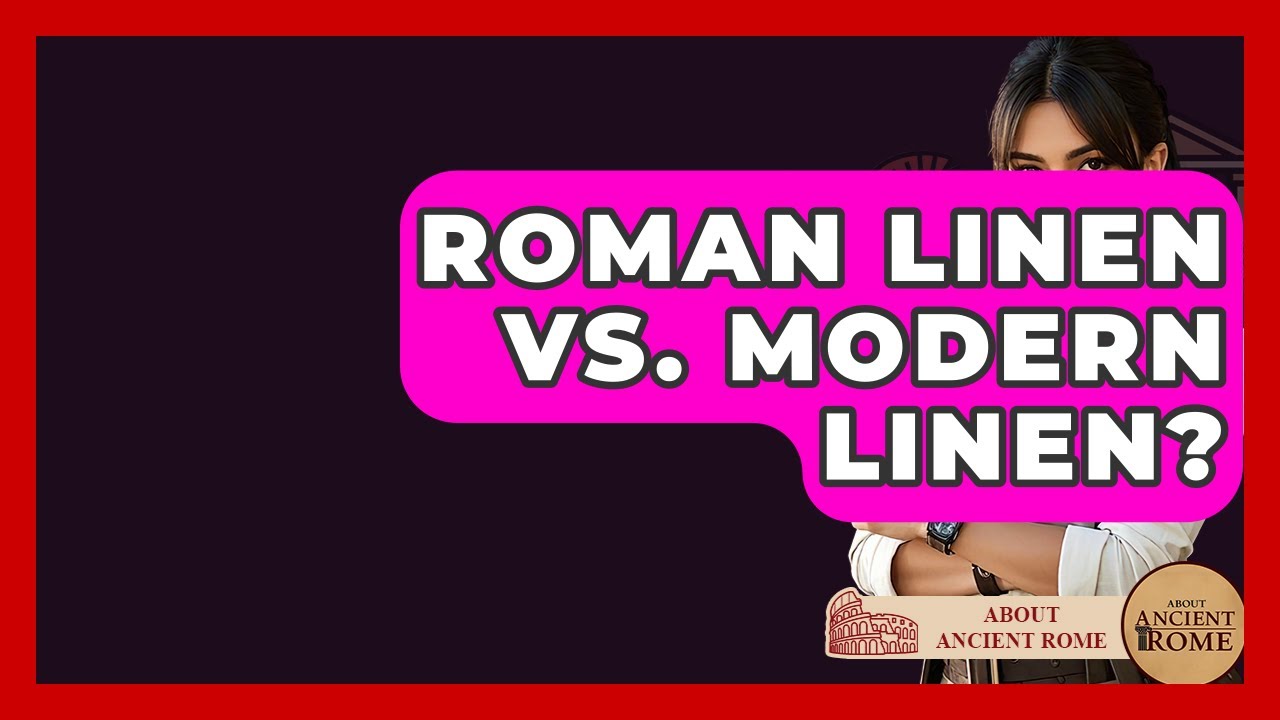 Roman Linen Vs. Modern Linen? - All About Rome