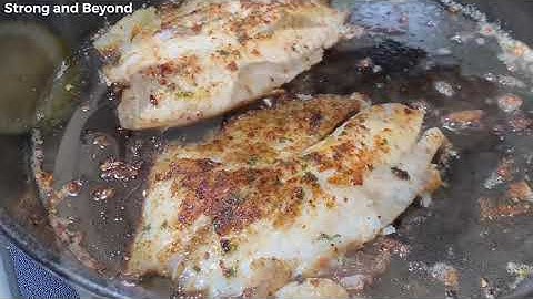 How to Make Pan-Seared Tilapia I Quick And Easy Pan Seared Tilapia
