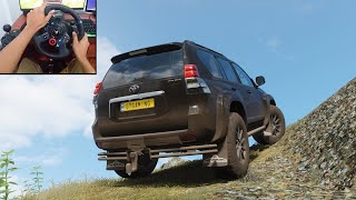 Toyota Land Cruiser Prado (547hp) | Offroading | Forza Horizon 4 | Logitech g29 gameplay screenshot 3