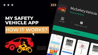My Safety Vehicle App - How It works ? screenshot 4