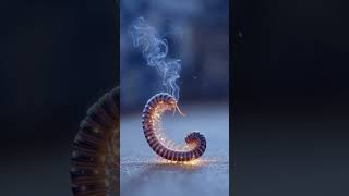 The Dragon Millipede 🐉 #facts #animalfacts #wildlife #animals #nature #educational #didyouknow
