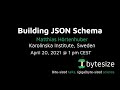 Building JSON Schema (nf-core/bytesize #9)