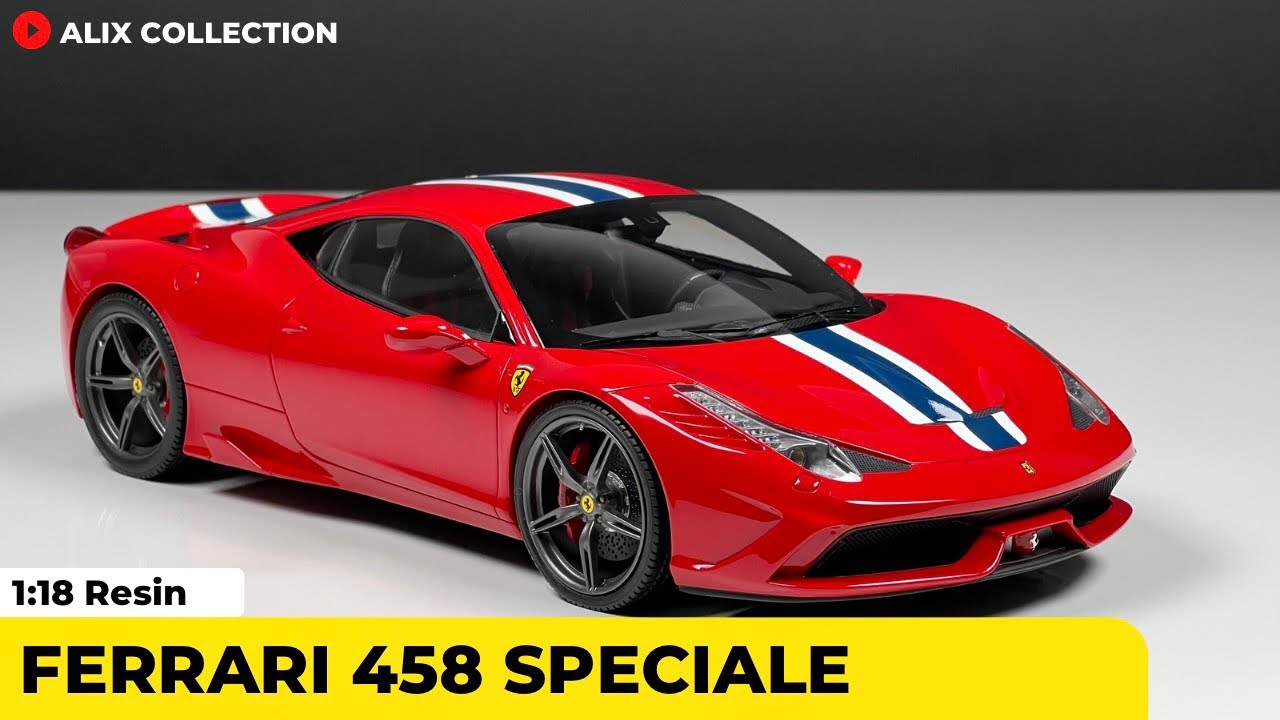 Unboxing of Ferrari 458 Speciale 1:18 Scale Model Car by MR