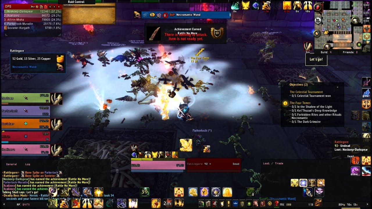 level 90 ret paladin gameplay---heroic scholomance