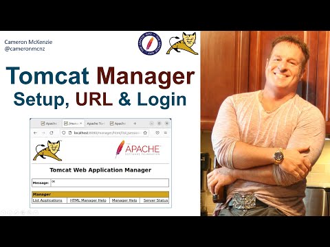 Setup and Login to the Tomcat Manager URL without 401 or 403 errors