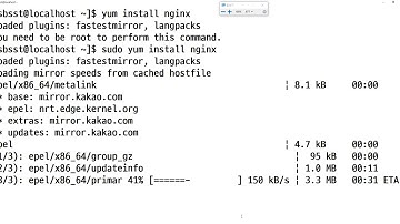 2020 05 17, 리눅스, 문제, nginx 최신버전, 고정IP, systemctl, wget