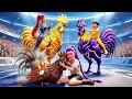 OMG! KPOP Demon Hunter: Wins the Rooster Racing Championship#kpopdemonhuntinggirlgroup  kids cartoon