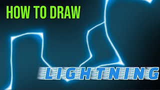 How to Draw DIGITAL LIGHTNING How to Draw DIGITAL LIGHTNING