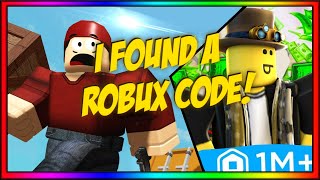Leaked I Found A Robux Code Youtube - leaked robux codes
