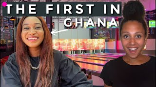 SHE SPENT MILLIONS OF DOLLARS ON THIS! Ghanaian owned trampoline & bowling park | Things to do Accra