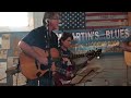 St James Infirmary - Guesting with Jim Henry, Mark Cosgrove and Brooks Williams - 2017 at Blues Cafe