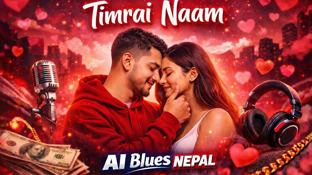 Timrai Naam ❤️ | New Nepali Love HipHop Song 2026 | Romantic Rap Song | AI Blues Nepal