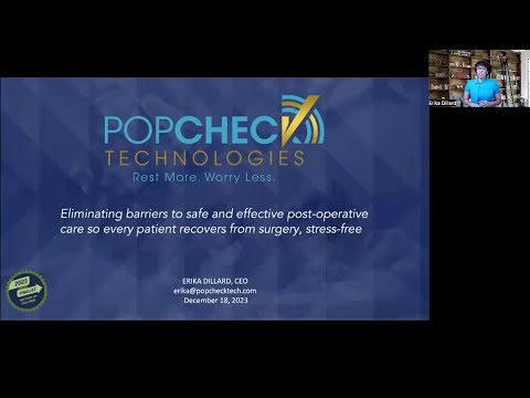 NIA Start-Up Challenge and Accelerator 2023 Winner: PopCheck Technologies, Inc.