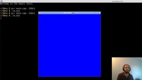 First Window/Renderer with SDL2!