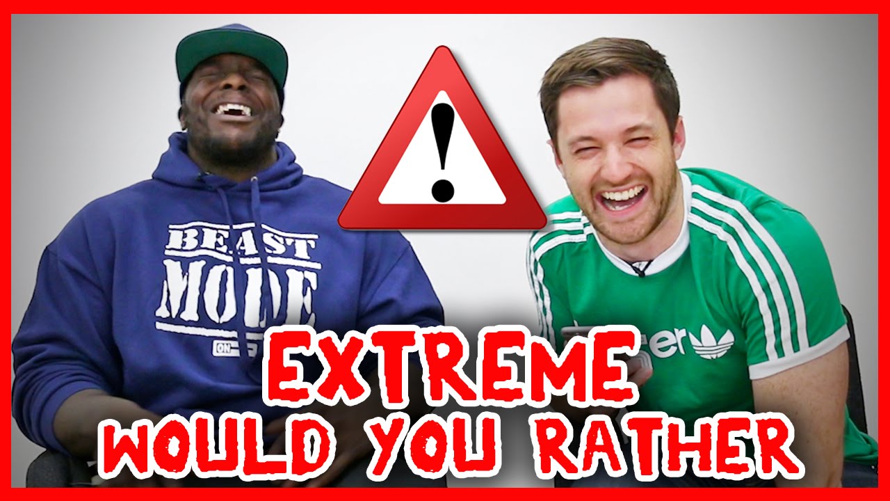 football score EXTREME WOULD YOU RATHER WITH AKINFENWA!