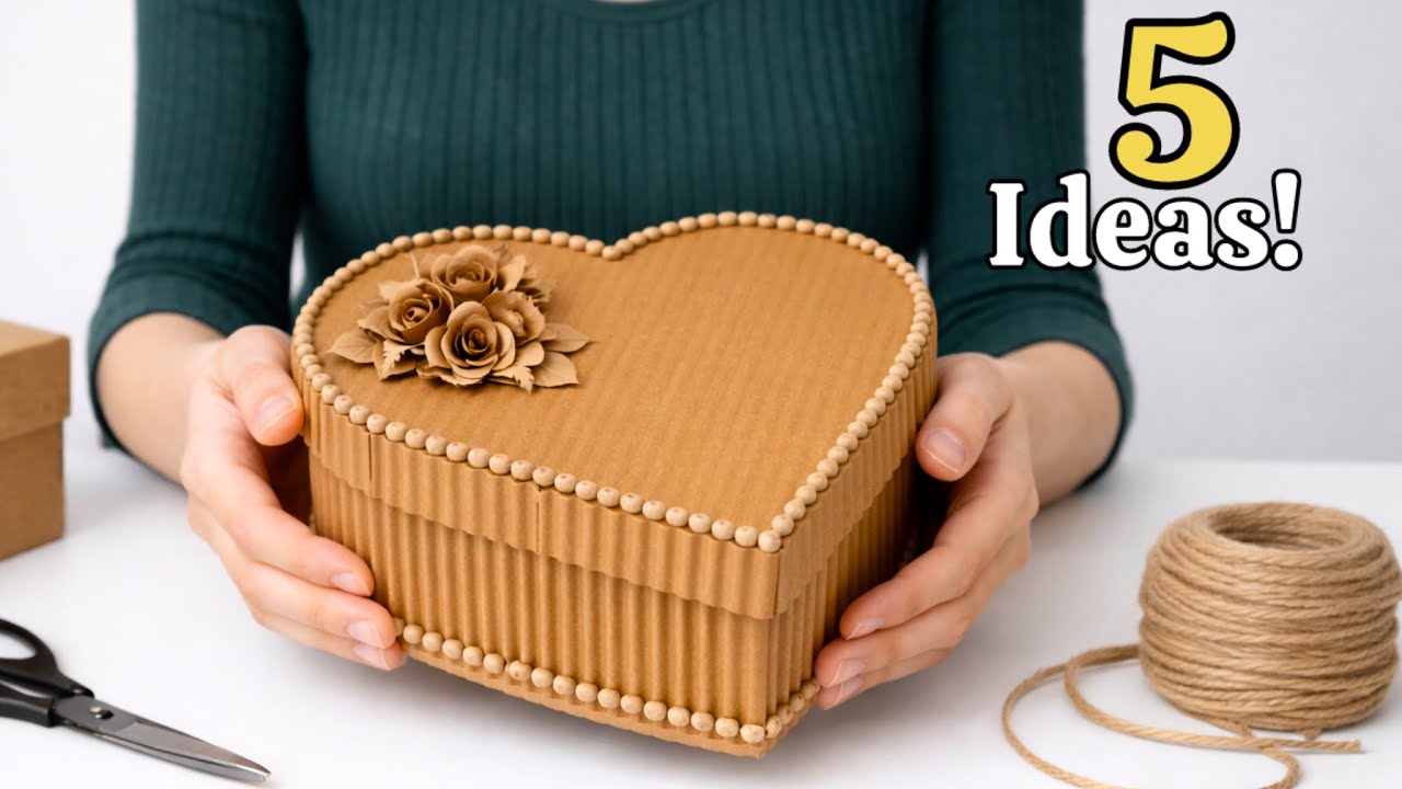 Суперкрасивые и недорогие поделки!! 5 лучших идей для экономии места своими руками из отходов 😍 #...