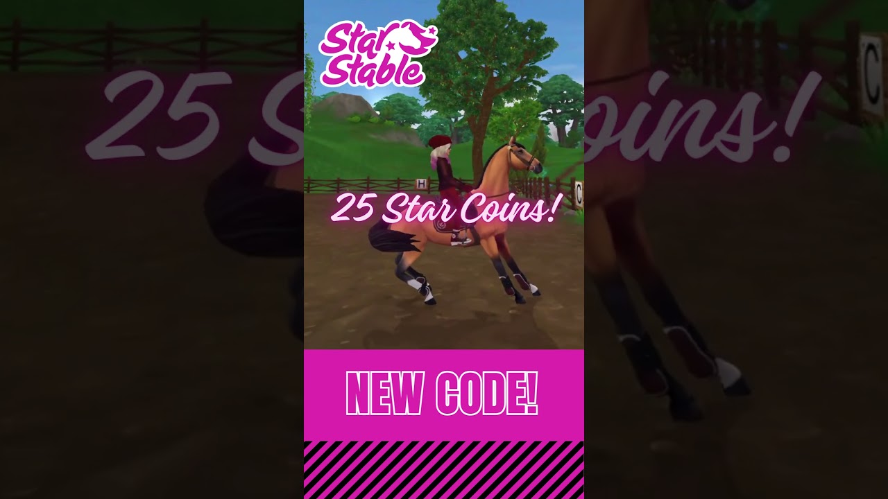 YEAH FREE STAR COINS! New Star Stable code!  